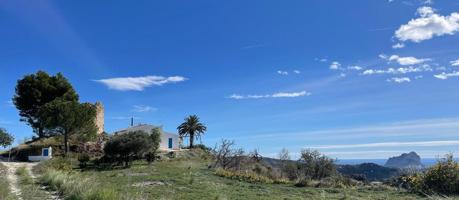 Se vende en Benissa casa de campo tradicional con un Molino de piedra del S XIX vistas al mar y montaña photo 0
