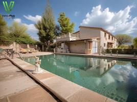 En Palma gran casa con encanto mallorquín, piscina y jardines photo 0