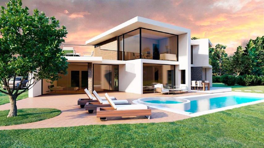 Villa de obra nueva cerca del casco urbano en parcela de 10.000m² photo 0