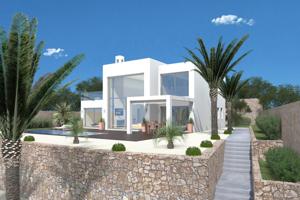 Exclusiva villa de obra nueva en Puerta Fenicia, en Jávea, con vistas al mar photo 0