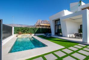 Villas de obra nueva en Balcón de Finestrat photo 0