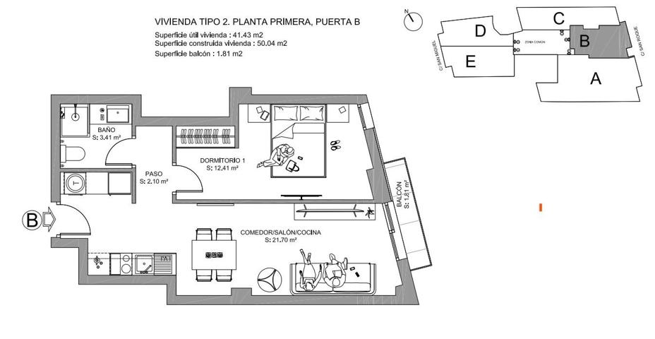 ESTUDIO EN CONSTRUCCION CON TRASTERO Y GARAJE OPCIONAL photo 0