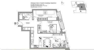 PISO CENTRICO DE DOS HABITACIONES NUEVO photo 0