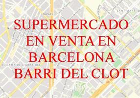 BARCELONA. BARRI DEL CLOT. LOCAL PARA SUPERMERCADO EN VENTA. photo 0