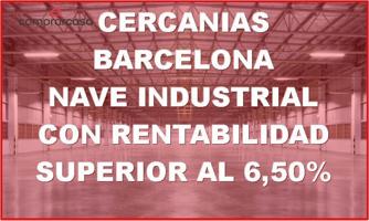 VENTA NAVE INDUSTRIAL CON RENTABILIDAD A 17 KM DE BARCELONA photo 0