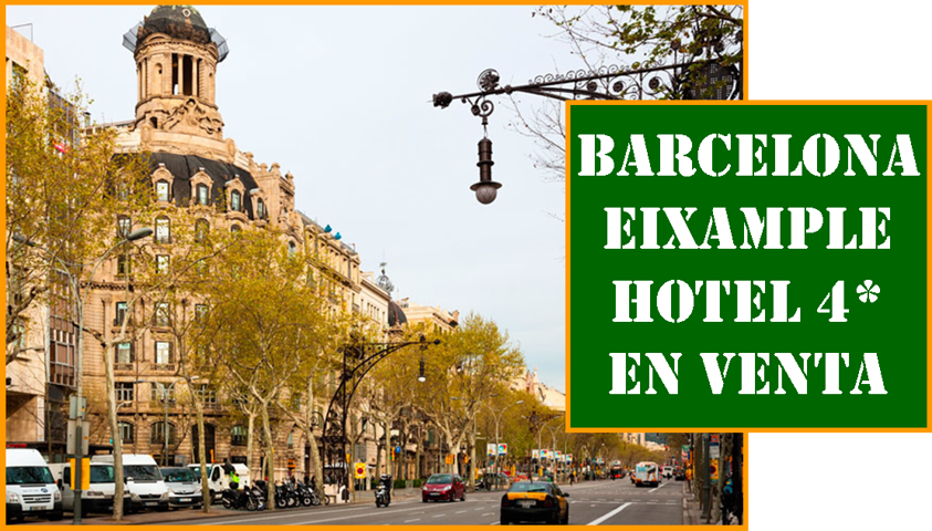 BARCELONA. HOTEL 4 ESTRELLAS EN VENTA. photo 0