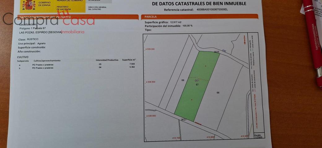 VENTA.-.SUELO RUSTICO.-.ESPIRDO.-.SEGOVIA photo 0