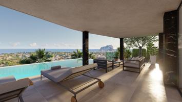 Casa de lujo de 3 plantas con maravillosas vistas panorámicas al mar en Calpe photo 0