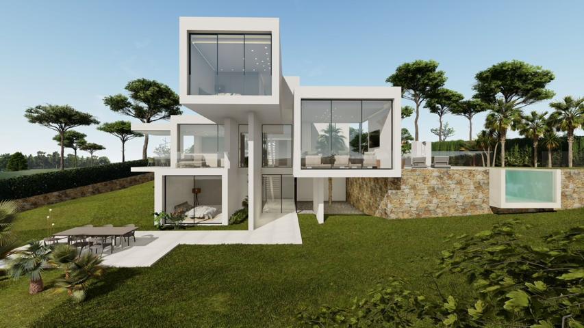 VILLA ÚNICA CON DISEÑO FUTURÍSTICO. VISTAS AL GOLF, CON PARCELA GRANDE, UBICADO EN LAS COLINAS GOLF photo 0