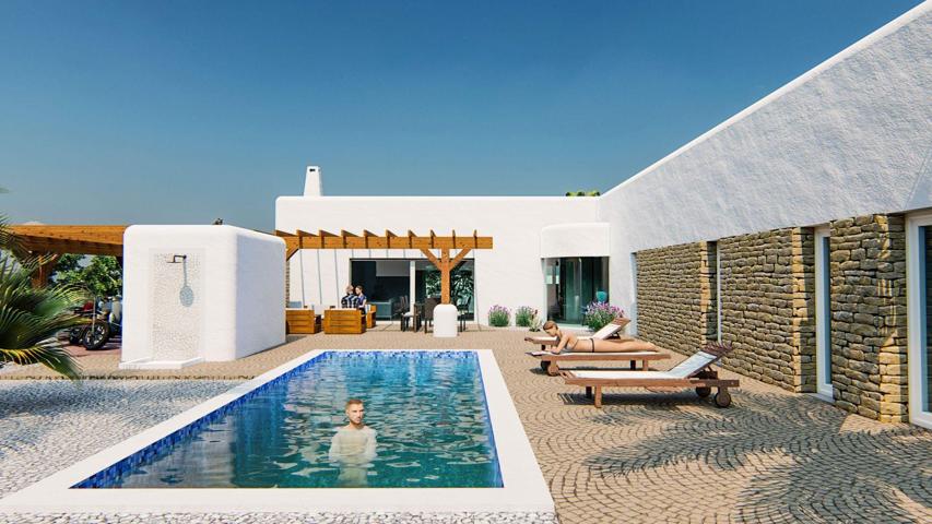 FABULOSA VILLA DE NUEVA CONSTRUCCION DE ESTILO IBIZA CON 4 DORMITORIOS EN ALFAZ DEL PI photo 0