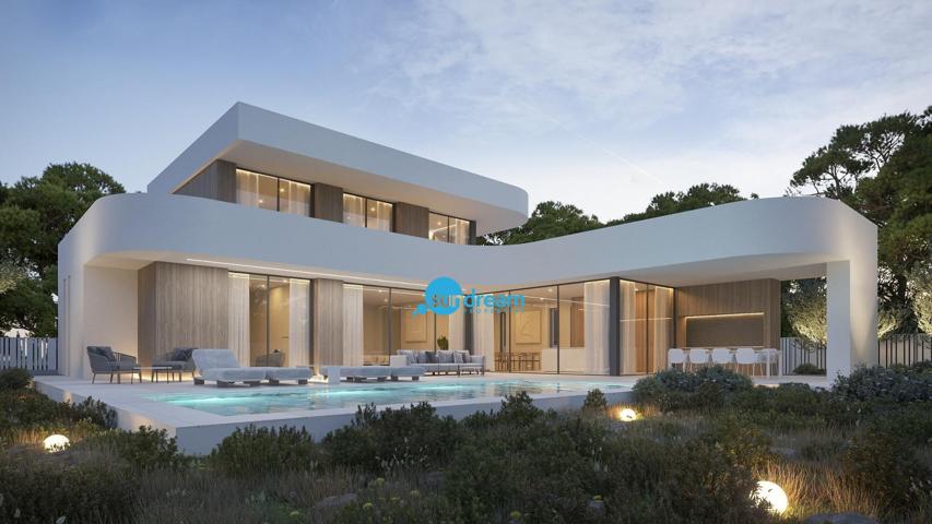 Lujosa villa a la venta de estilo moderno en Moraira-Teulada photo 0