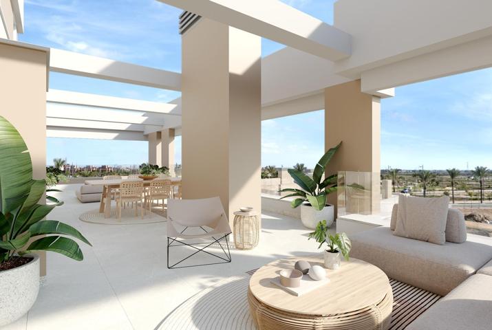 Ático a la venta de 3 dorm. en exclusivo resort cerca de la playa del Mar Menor photo 0