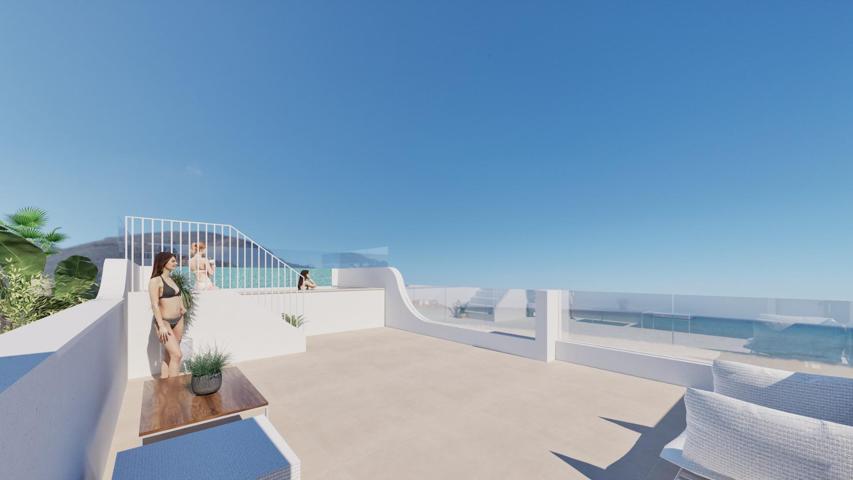 Bungalow de planta alta a la venta con solarium a 150m. de la Playa De Las Higuericas En Torre De La photo 0