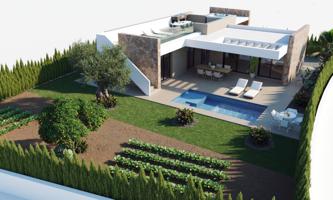 Chalet de 3 dormitorios en una planta con solarium y piscina privada en Golf Resort, Murcia photo 0