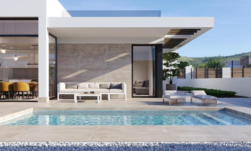 Chalet en una planta con solarium y piscina privada en Golf Resort, Murcia photo 0