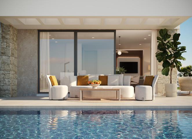 Chalet de 3 dormitorios con piscina privada y vistas al mar a la venta en Finestrat, Alicante photo 0