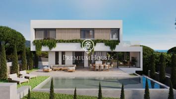 Casa en construcción zona exclusiva de El Mirador en Sant Andreu de Llavaneres con piscina photo 0
