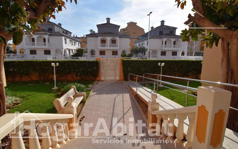 ¡FRENTE AL MAR! EXTERIOR EN RESIDENCIAL CON GARAJE, PISCINA, JARDÍN Y TRASTERO photo 0