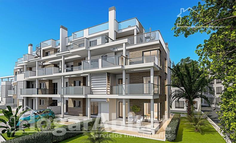 ¡A ESTRENAR, CERCA DEL MAR! PRECIOSO EXTERIOR EN RESIDENCIAL CON PISCINA, GARAJE Y ASCENSOR photo 0