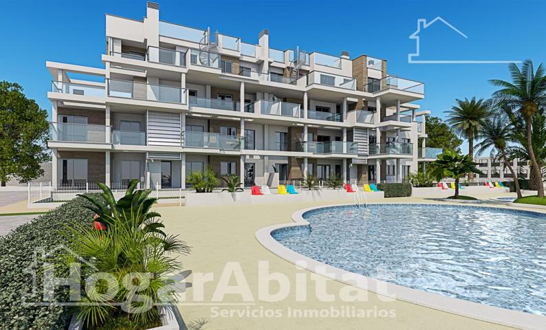 ¡A ESTRENAR, CERCA DEL MAR! PRECIOSO EXTERIOR EN RESIDENCIAL CON PISCINA, GARAJE Y ASCENSOR photo 0