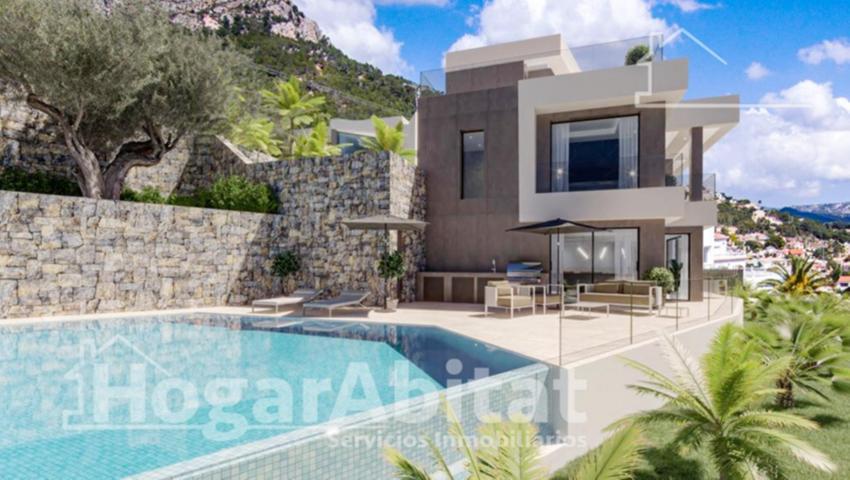 ¡IMPRESIONANTES VISITAS DE 180º HACIA AL MAR! CHALET DE LUJO CON 3 TERRAZAS, GARAJE  Y PISCINA photo 0