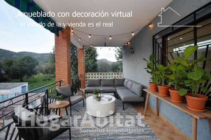 ¡VISTAS A LAS MONTAÑAS! AMPLIO CHALET RÚSTICO CON GARAJE, PISCINA Y PARCELA photo 0