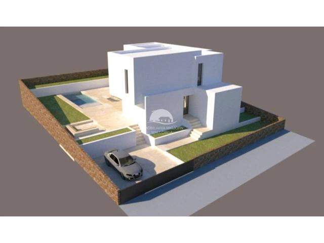 Porto Colom: se vende un solar de 600m2 con un fantástico proyecto para un chalet unifamiliar con piscina. photo 0