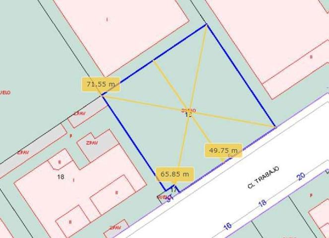 Terreno Urbanizable En venta en Calle Trabajo, 5, Los Olivos - Los Ángeles, Getafe photo 0