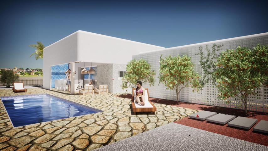 VILLAS DE OBRA NUEVA ESTILO IBIZA EN ALFAZ DEL PI photo 0