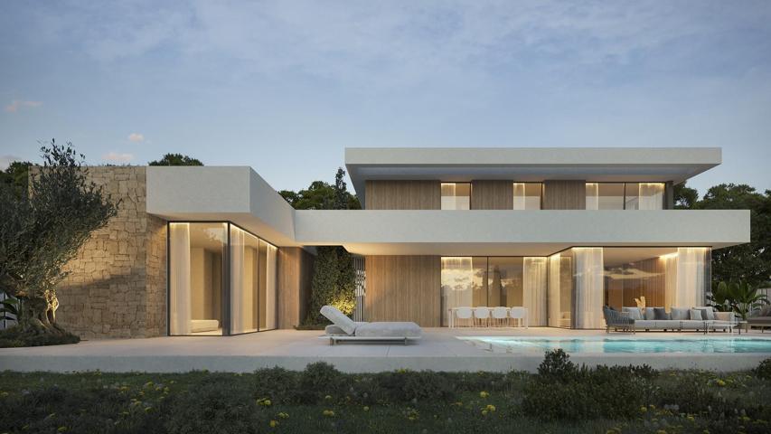 Villa de lujo de nueva construcción en Moraira - A sólo 3 km del mar photo 0