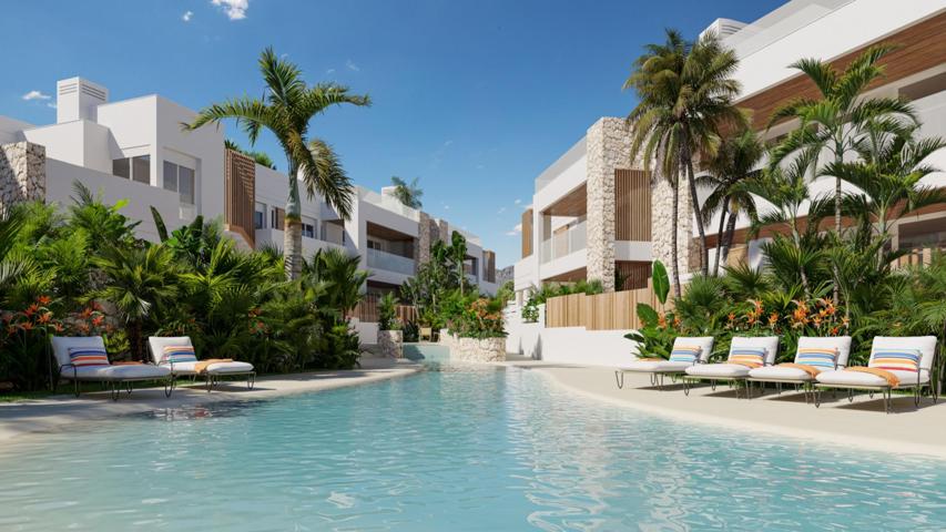 Villas y bungalows de nueva construcción a solo 250 metros de la playa en Mar de Pulpí photo 0
