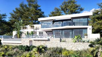 Villa de lujo de nueva construcción con vistas panorámicas al mar en Raco de Galeno, Benissa Costa photo 0