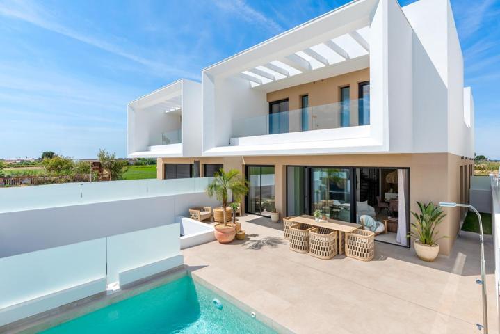 Villas adosadas y pareadas de nueva construcción en Dolores, Alicante photo 0