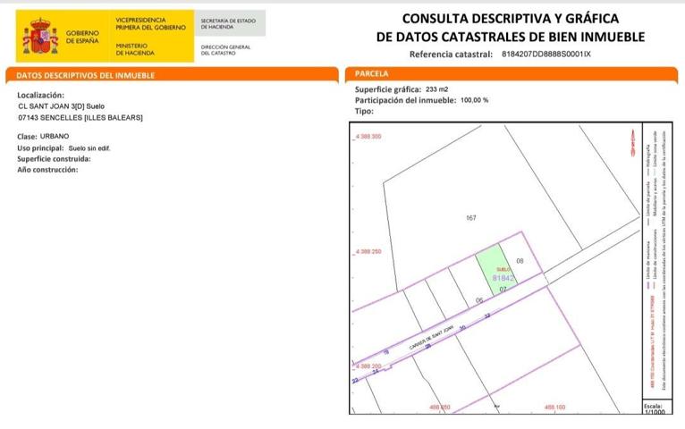 Terrenos Edificables En venta en Sencelles photo 0