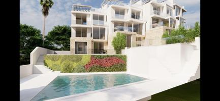 Casas adosadas y pareadas a estrenar, terraza amplia, vistas al mar, piscina comunitaria photo 0