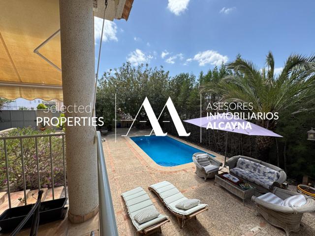SE VENDE CHALET INDEPENDIENTE EN LA ALCAYNA JUNTO AL COLEGIO  SAN JORGE photo 0