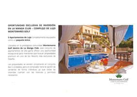 COMPLEJO DE 5 APARTAMENTOS DE LUJO EN LA MANGA CLUB photo 0