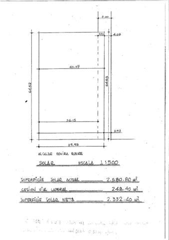 SOLAR EN VENTA DE 2332M2 EN ZONA ALTA (AVDA. ALCALDE ROVIRA ROURE) photo 0