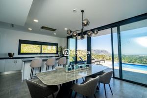 Impresionante proyecto de villa nueva con vistas panorámicas al mar en construcción ahora photo 0