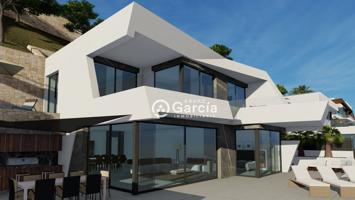 Nuevo proyecto de villa de lujo en venta en Calpe con vistas al mar photo 0
