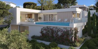 Impresionante villa de estilo moderno con vista al mar a la venta en Benitachell, Costa Blanca. photo 0