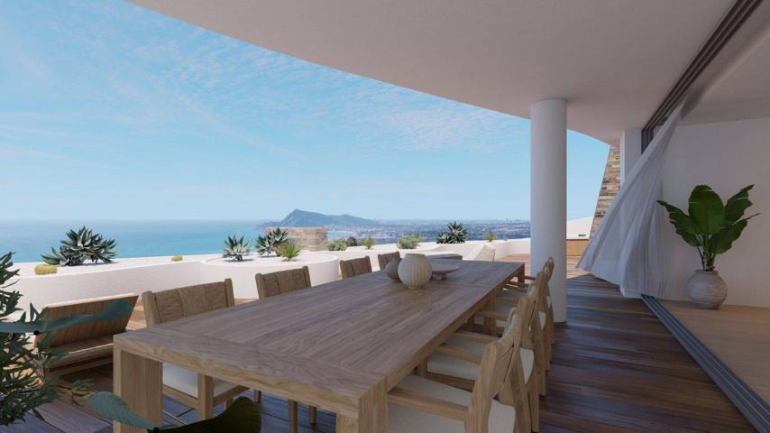 Impresionante apartamento de lujo con extraordinarias vistas panorámicas a la venta en Altea, Costa photo 0