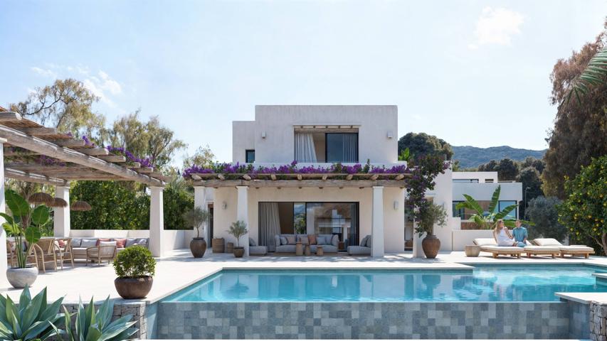 Villa estilo Ibiza con vistas al mar en Denia photo 0