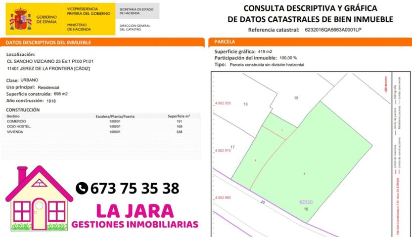 VIVIENDA PARA REFORMAR EN JEREZ DE LA FRONTERA photo 0