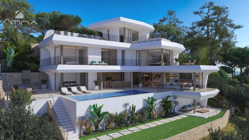 Magnífica villa de lujo con vistas al mar en la Urbanización Altea Hills, licencia de obra concedida photo 0