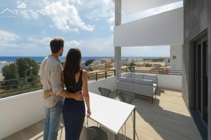 Tu terraza, tu horizonte, tu vida frente al mar en playa Oliva zona Terranova-Burguera photo 0