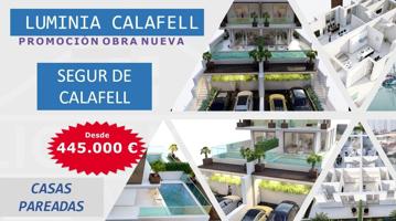 PROMOCION EN VENTA DE CASA-CHALET PAREADA DE OBRA NUEVA EN SEGUR DE CALAFELL photo 0