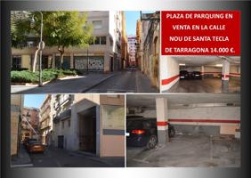 PLAZA DE GARAJE EN VENTA EN LA C. NOU DE SANTA TECLA DE TARRAGONA, EN LA PRIMERA PLANTA photo 0