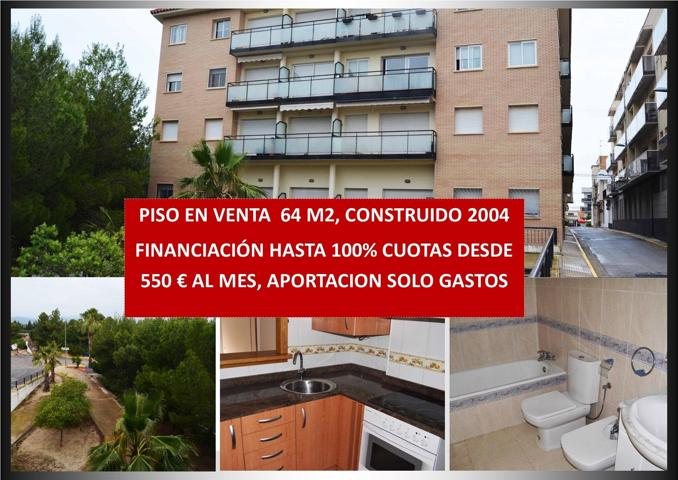 FINANCIACIÓN HASTA 100%, APARTAMENTO DEL 2004 EN VENTA, 2 DORMITORIOS, CUOTAS DESDE 550 € MES photo 0