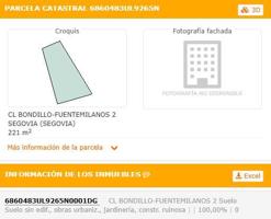 Terreno en venta en Fuentemilanos de 221 m2 photo 0